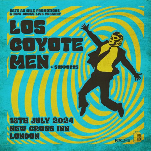 Los Coyote Men at New Cross Inn promotional image