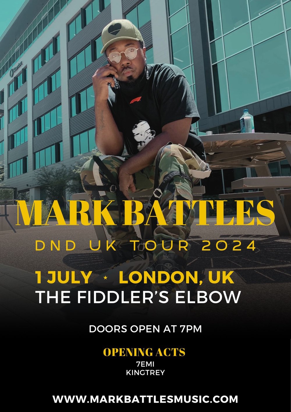 
                Mark Battles Live In London at The Fiddler's Elbow promotional image