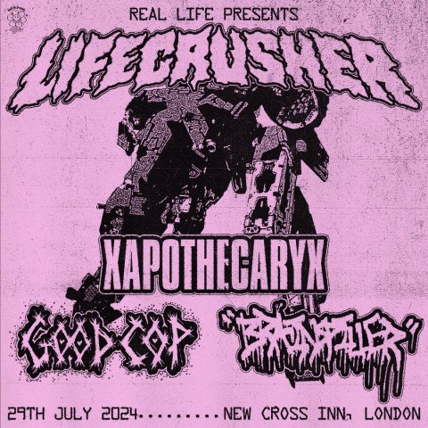 Lifecrusher at New Cross Inn promotional image