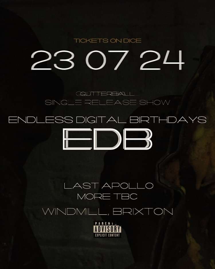 Endless Digital Birthdays, Last Apollo  at Windmill Brixton promotional image
