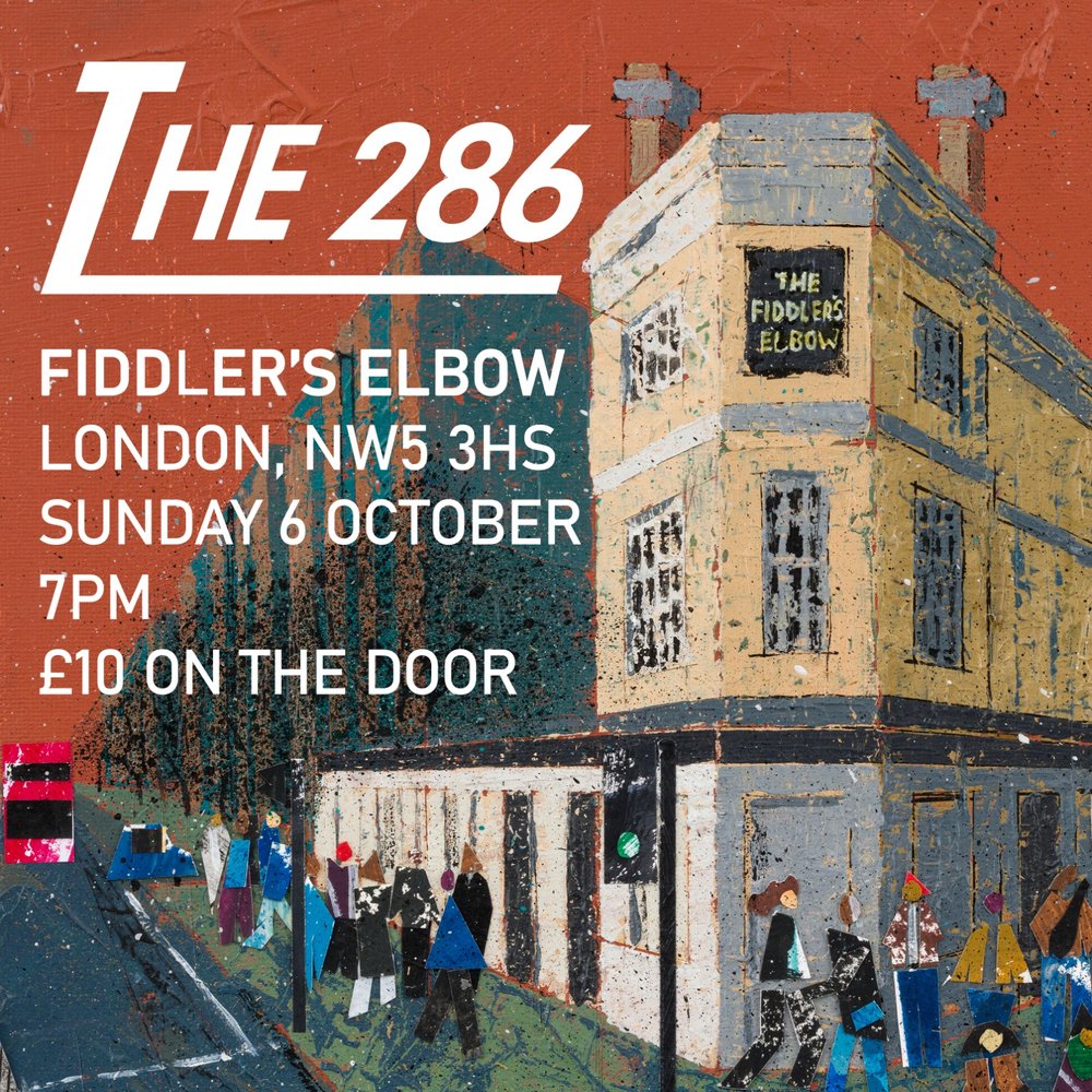 
                Playing LIVE - Raw Milk Conspiracy + Oceanless + THE 286 + GUESTS at The Fiddler's Elbow promotional image