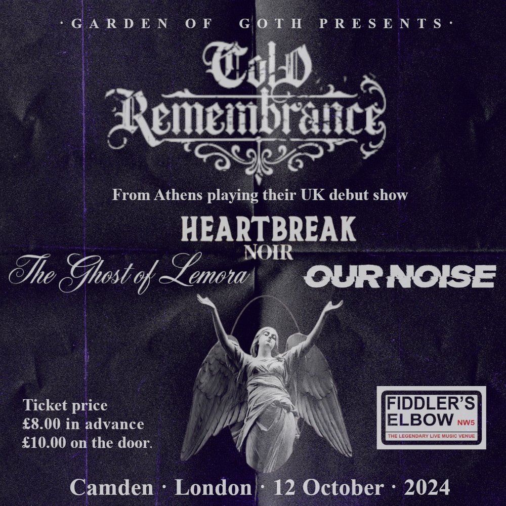 
                A night of Gothic/Alternative music at The Fiddler's Elbow promotional image