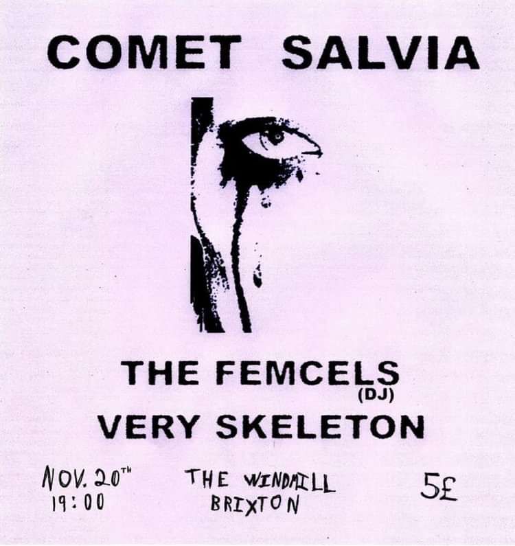 Comet, Salvia, Very Skeleton  at Windmill Brixton promotional image