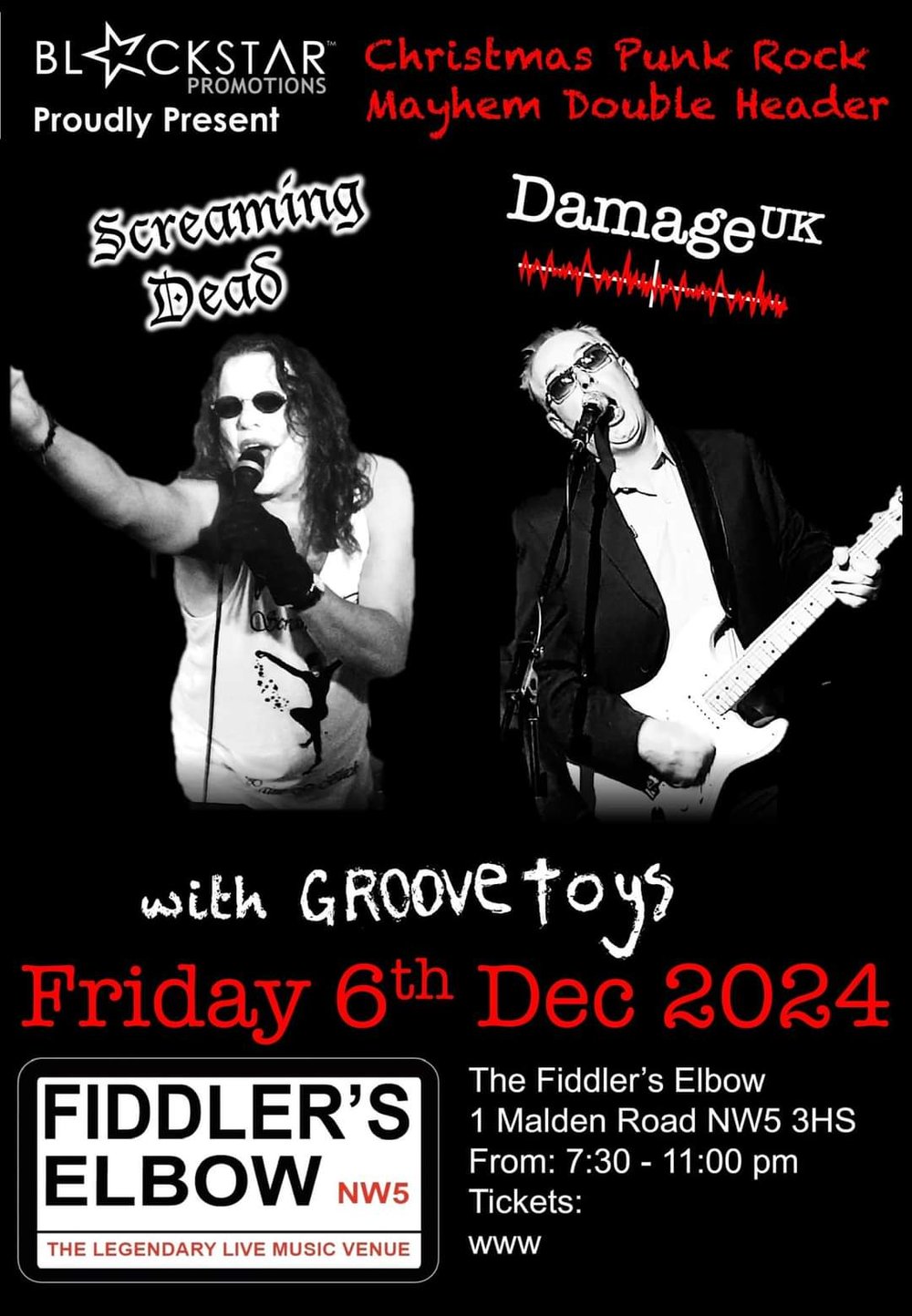 
                BLUES ROCK at The Fiddler's Elbow promotional image