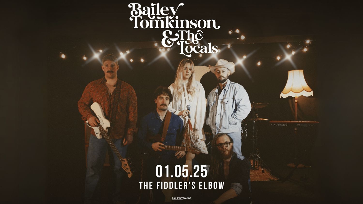 
                Bailey Tomkinson & The Locals LIVE at The Fiddler's Elbow promotional image