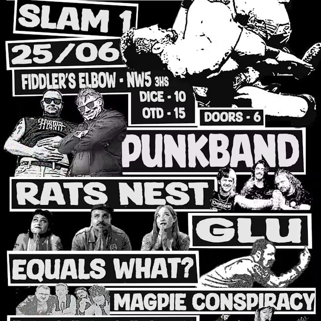 
                Sidewalk Slam: PunkBand, Rats Nest, and More at The Fiddler's Elbow promotional image