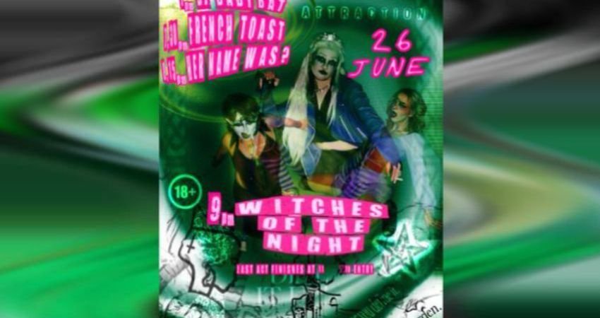 
                 WITCHES OF THE NIGHT Hosted by Hell O' Weenie and Belladonna Botanical  Presented by: Inclusive Connections at The Fiddler's Elbow promotional image