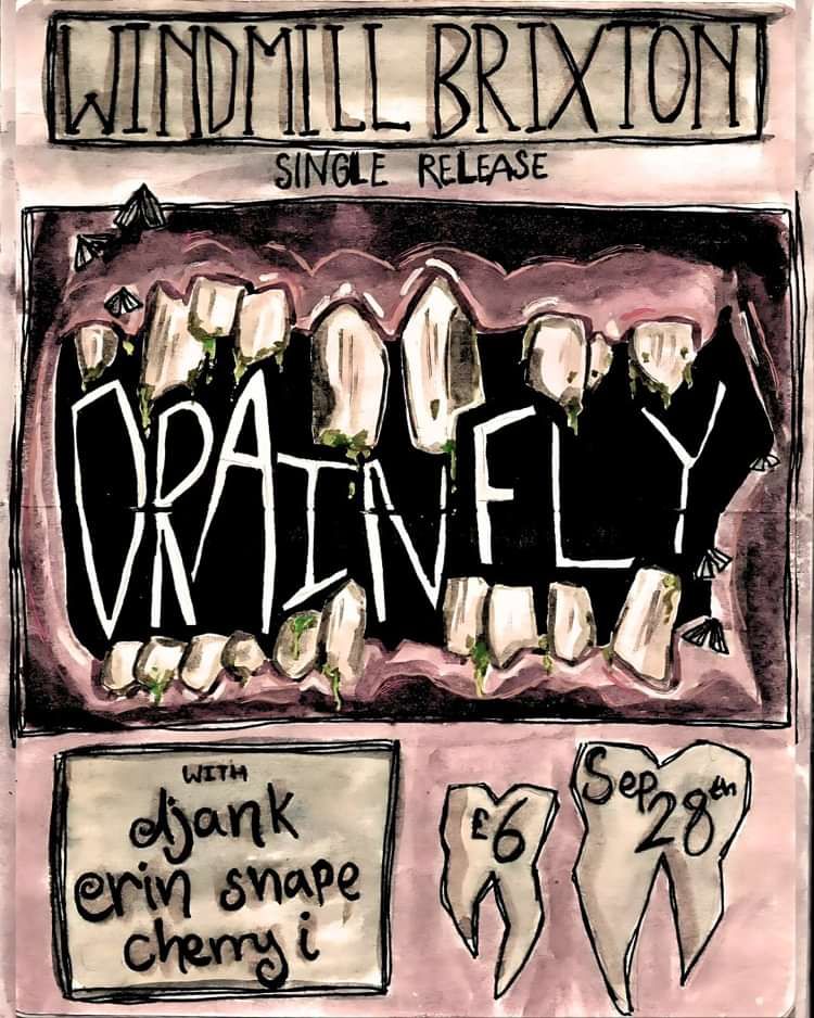 Drainfly, Djank, Erin Snape, Cherry i  at Windmill Brixton promotional image