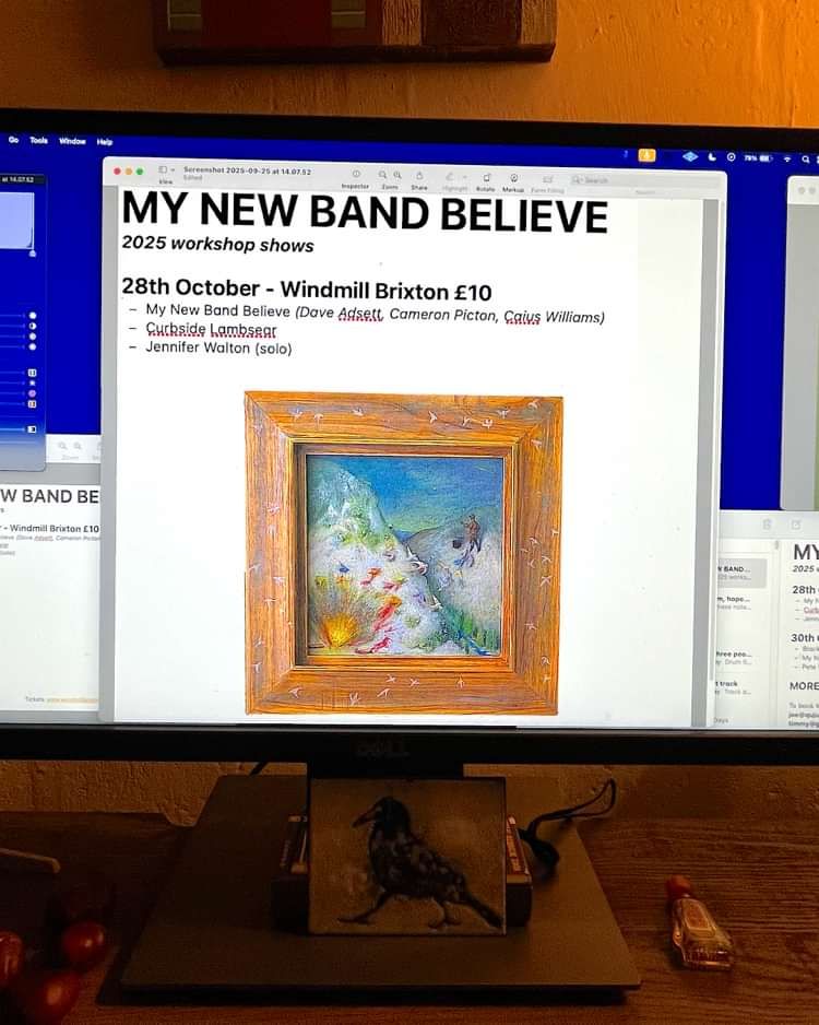My New Band Believe, Curbside Lambsear, Jennifer Walton  at Windmill Brixton promotional image