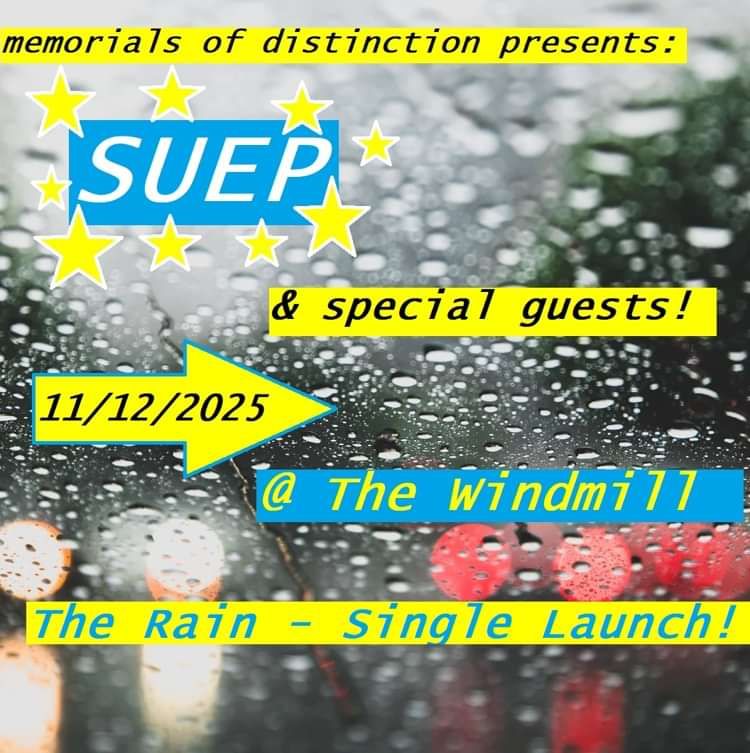Suep - The Rain single launch   at Windmill Brixton promotional image
