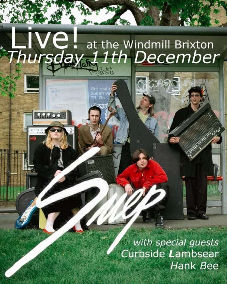 Suep, Curbside Lambsear, Hank Bee at Windmill Brixton promotional image