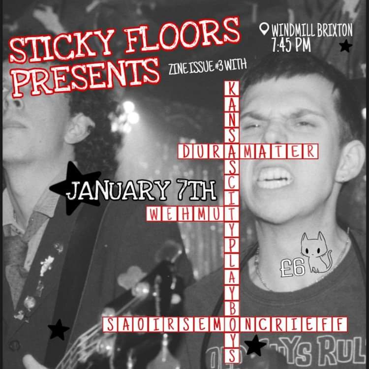 Dura Mater, Kansas City Playboys, Wehmut, Saoirse Moncrieff  at Windmill Brixton promotional image