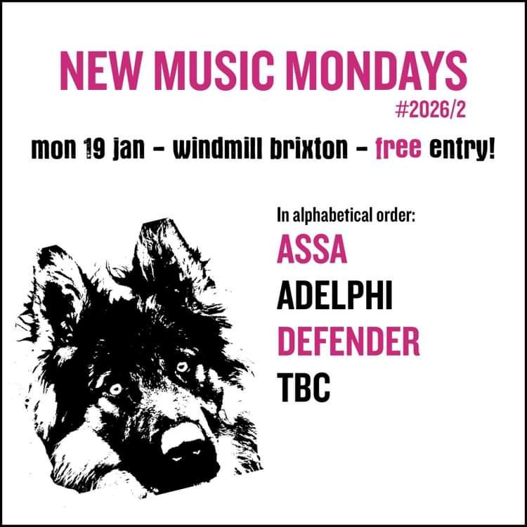 New Music Mondays #2026/2 at Windmill Brixton promotional image