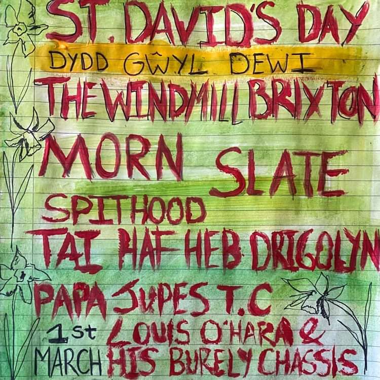 St David's Day/Dydd Gŵyl Dewi at Windmill Brixton promotional image