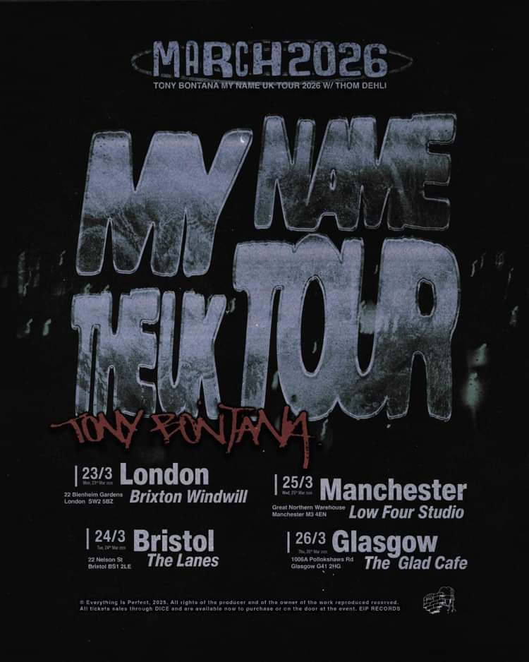 Tony Bontana, Wing!, Thom Dehli  at Windmill Brixton promotional image