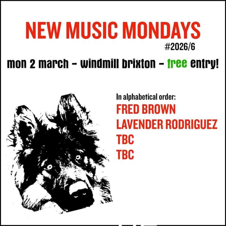 New Music Mondays at Windmill Brixton promotional image