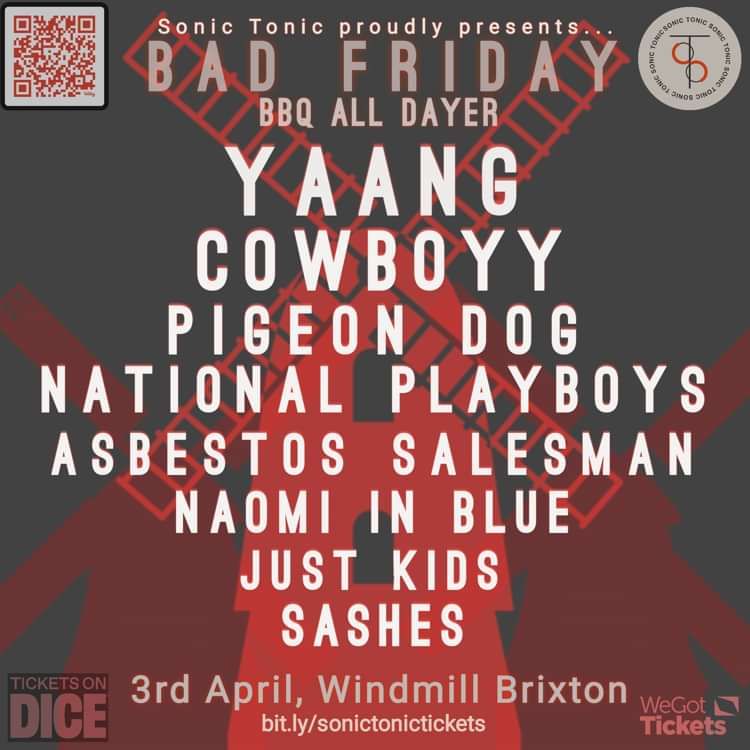 Bad Friday BBQ  at Windmill Brixton promotional image