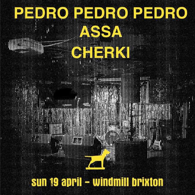 Pedro Pedro Pedro, Assa, Cherki  at Windmill Brixton promotional image