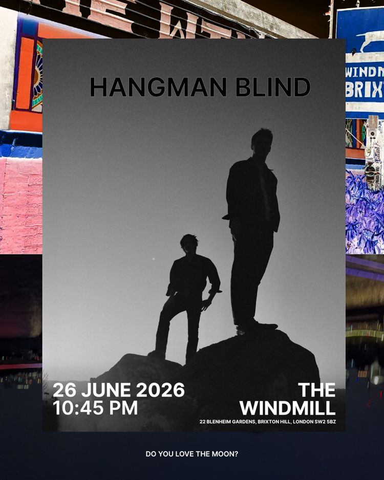 Hangman Blind, Holden, Blissymbols  at Windmill Brixton promotional image