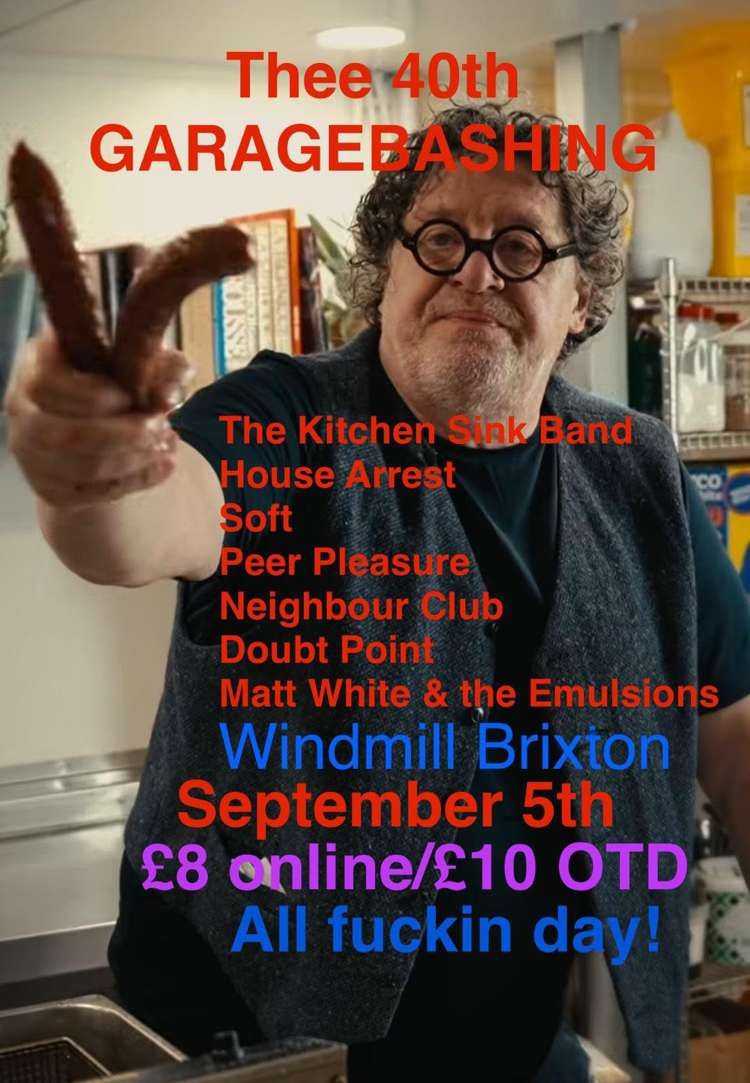 Garagebashing Vol 40 at Windmill Brixton promotional image