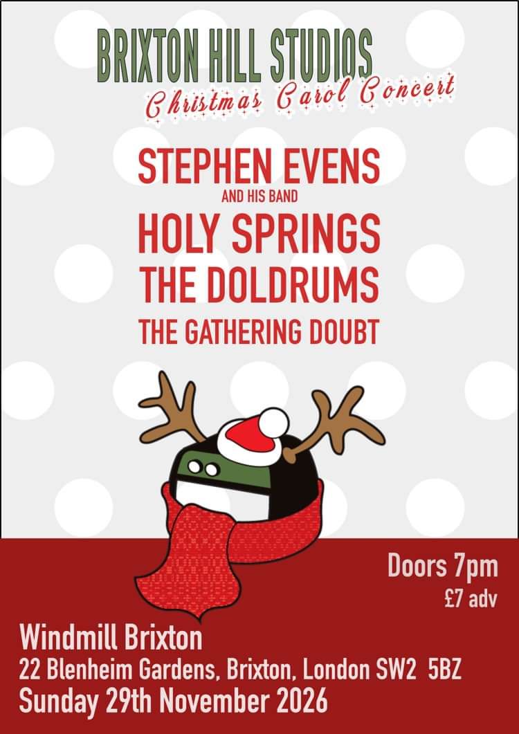 Brixton Hill Studios Christmas Carol Concert  at Windmill Brixton promotional image