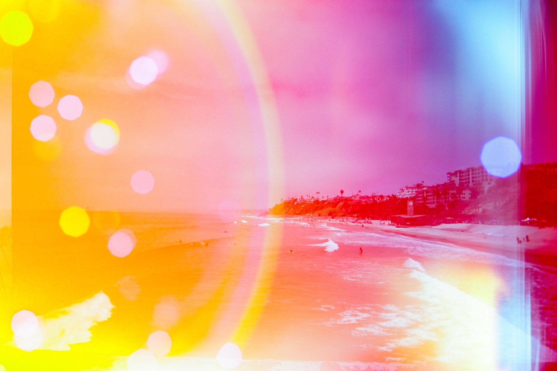 A view of a beach