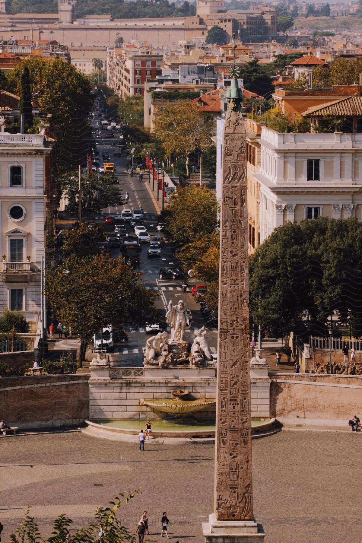 Exterior view of Flaminio Obelisk Historical landmark