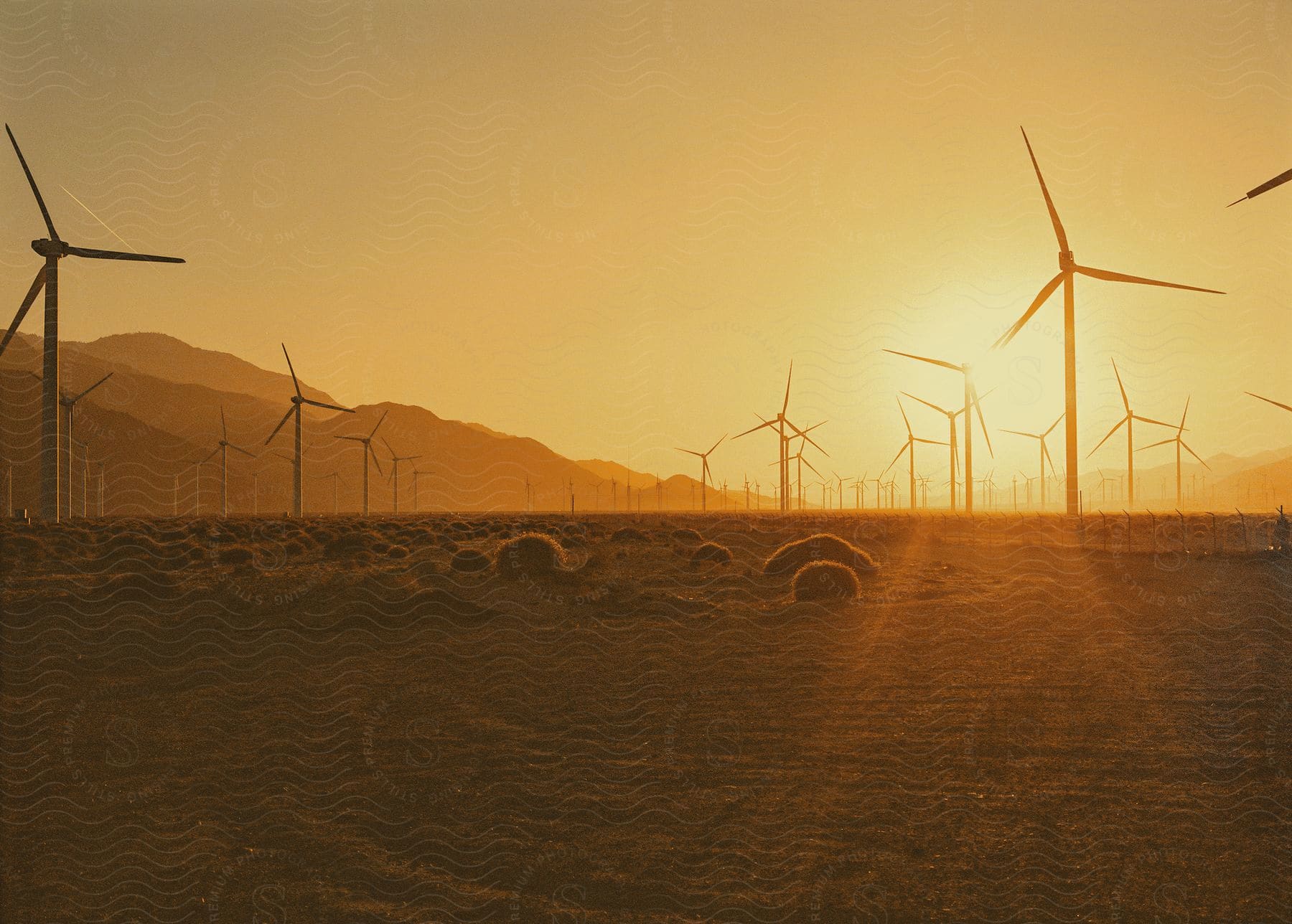 Wind Turbine Windmill.