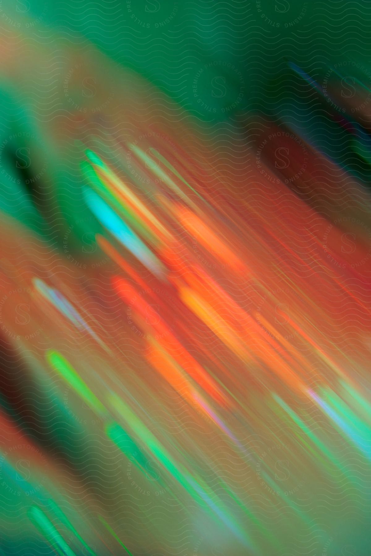 A surface with many blurred lines in an abstract way