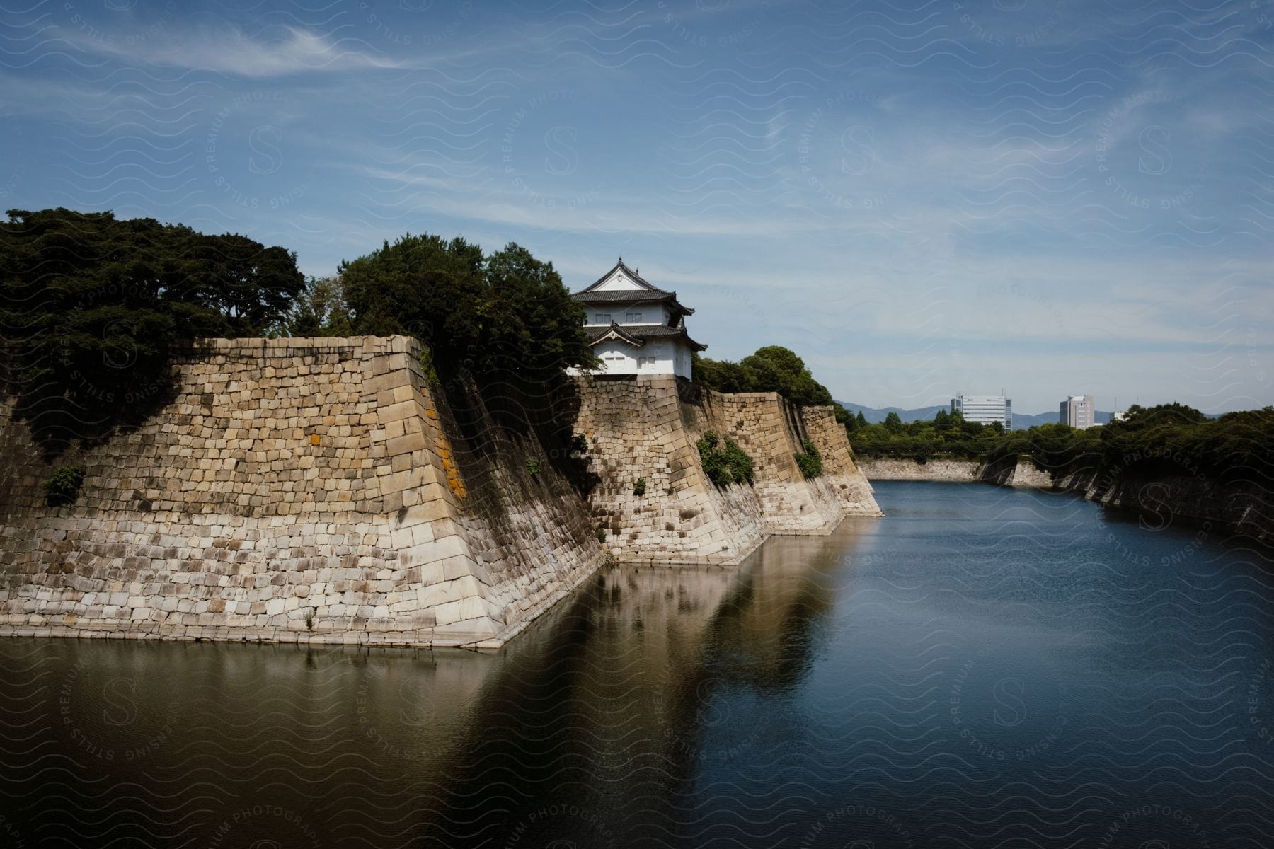 Outer moat of Osaka Castle