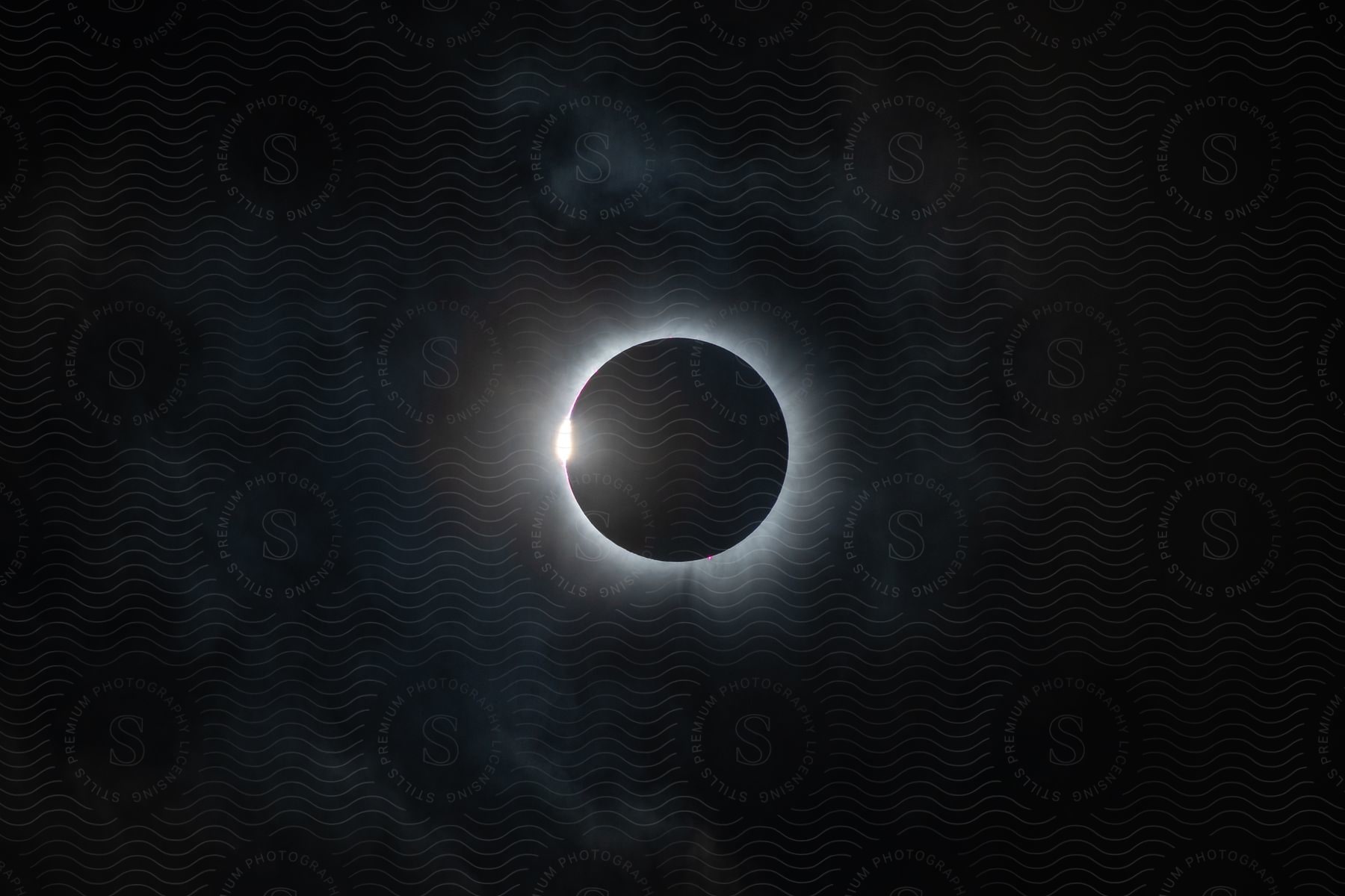 A solar eclipse