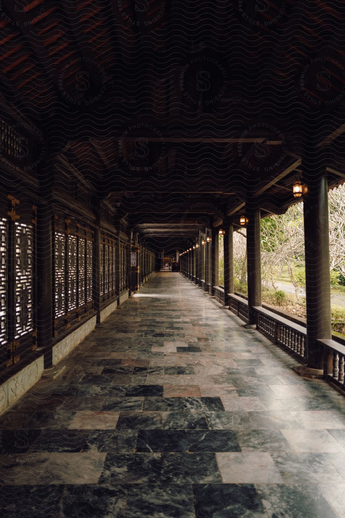 The Bai Dinh Mountain Complex in Ninh Binh Province, Vietnam.