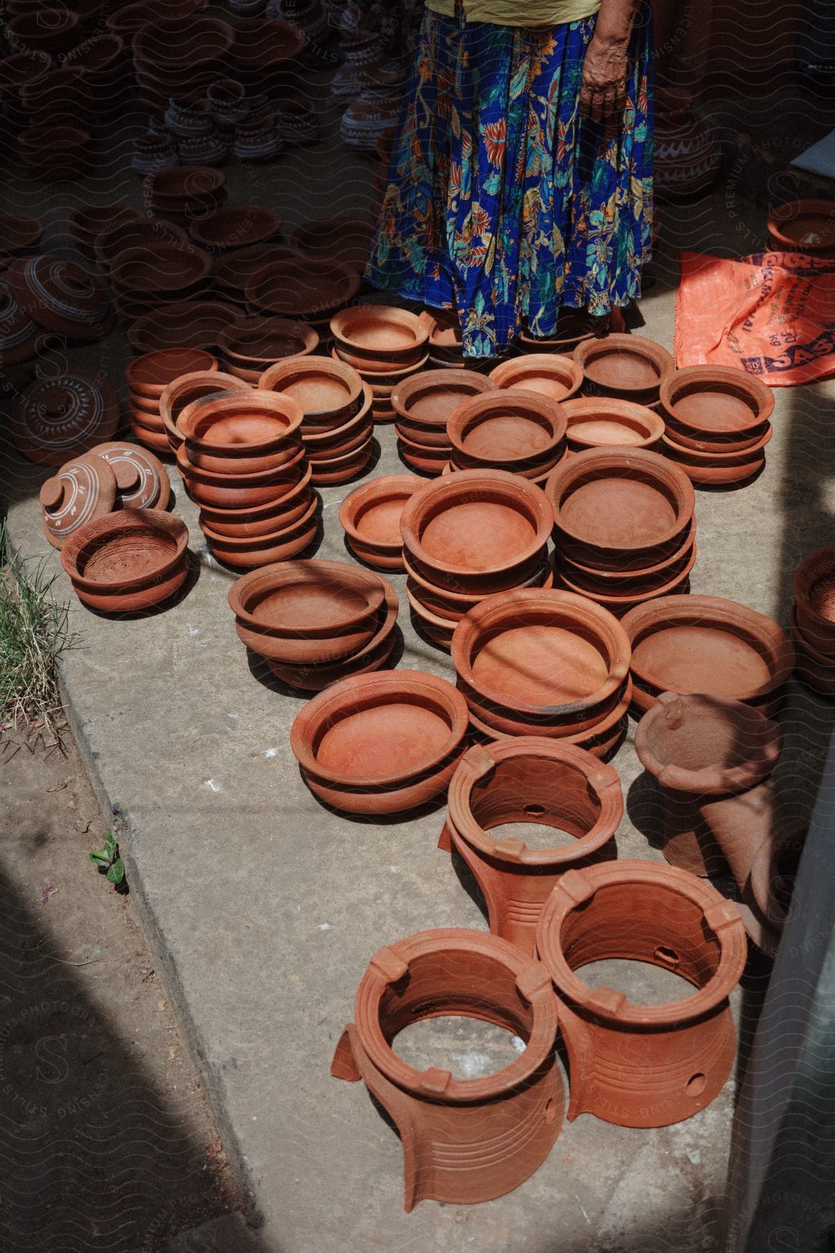 An image of clay pots