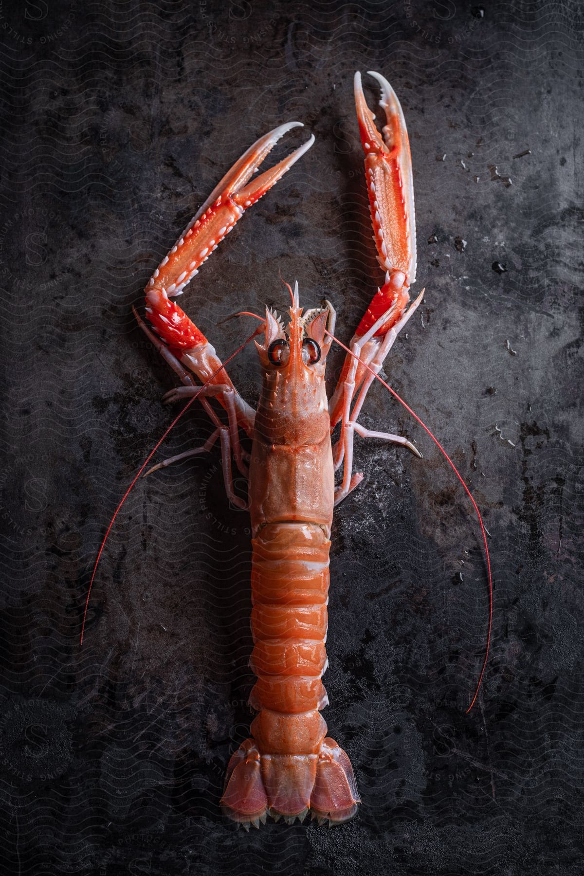 A close up image of a shrimp