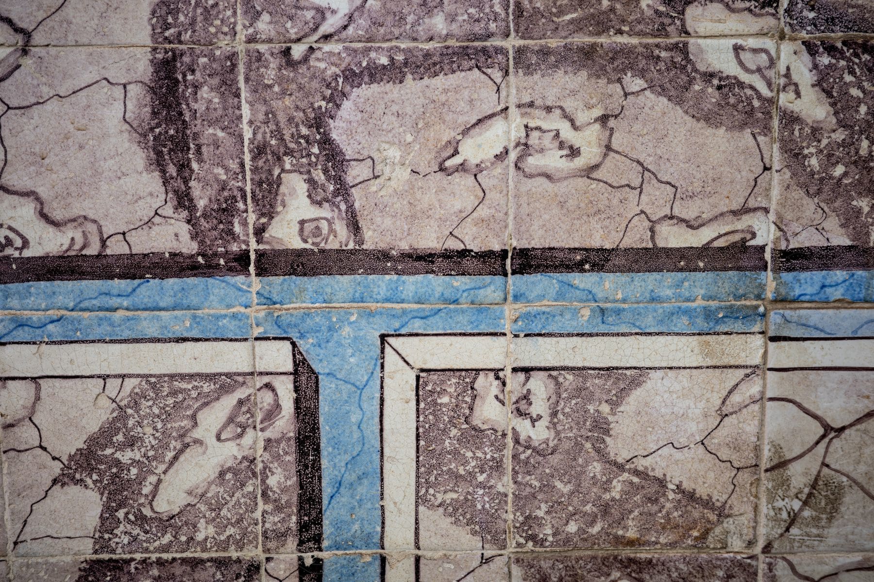 Tiles on a wall