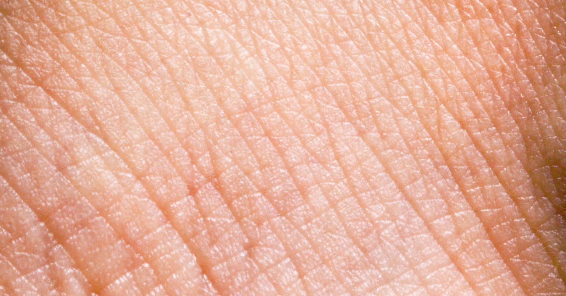 Close up of texture of human skin.