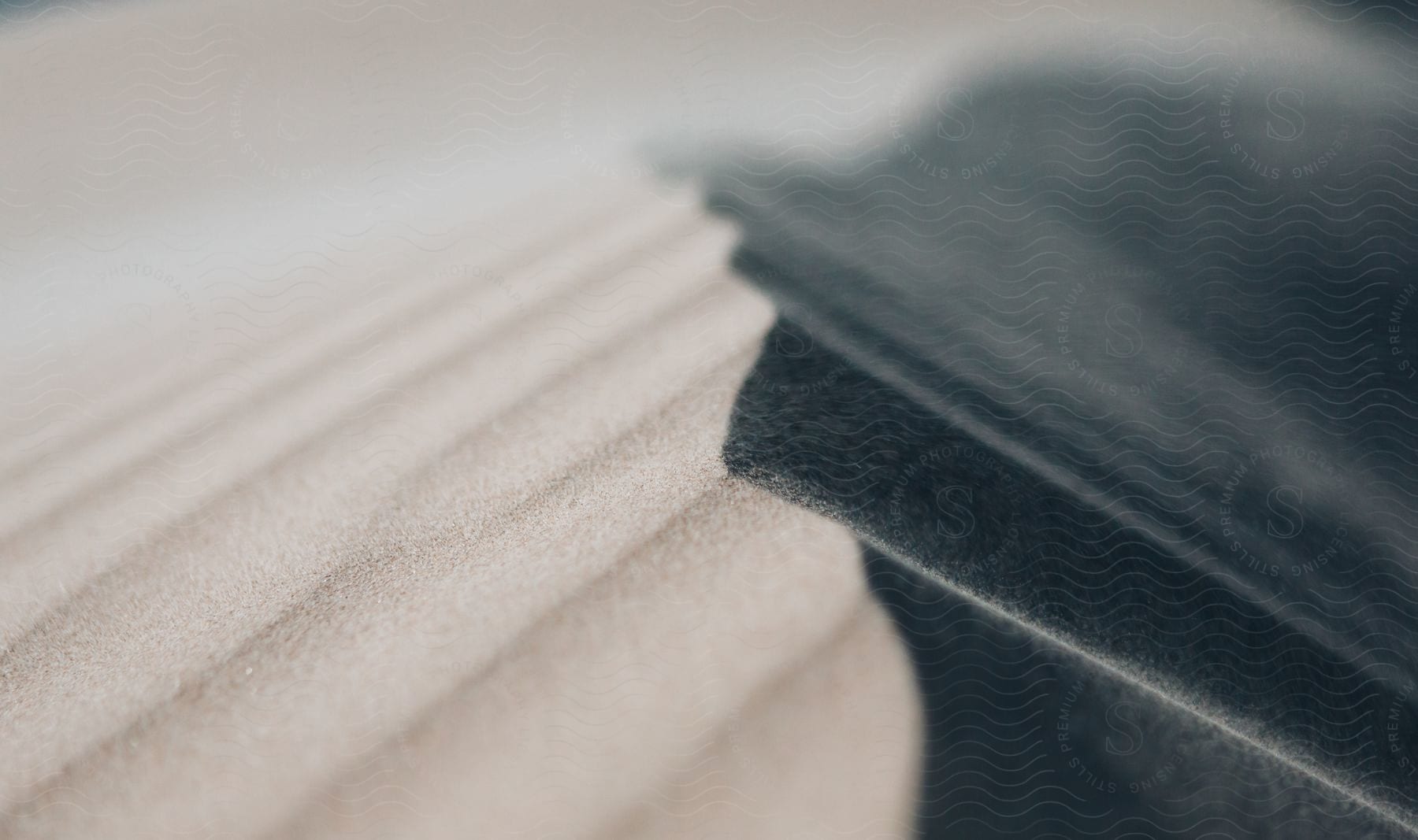 Close Up Of A Sand Dune In The Desert