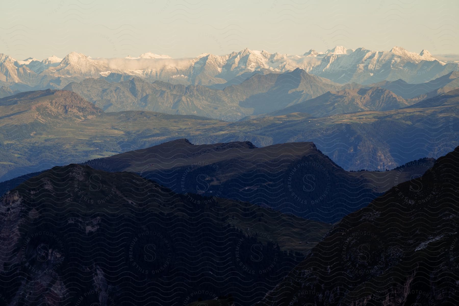 Canyons and mountains dominate the landscape