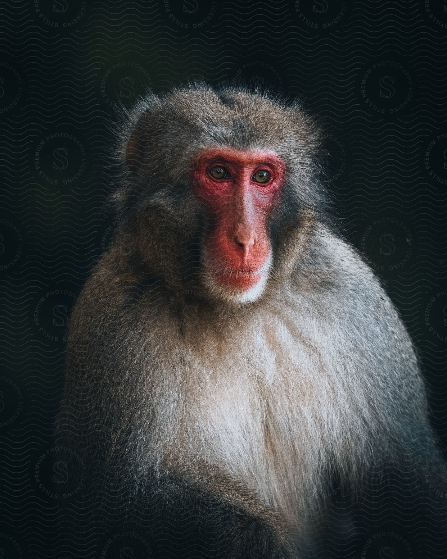 A monkey with a strong jaw