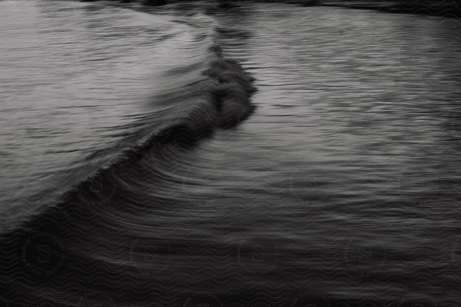 Ocean waves splashing in the outdoors during the daytime