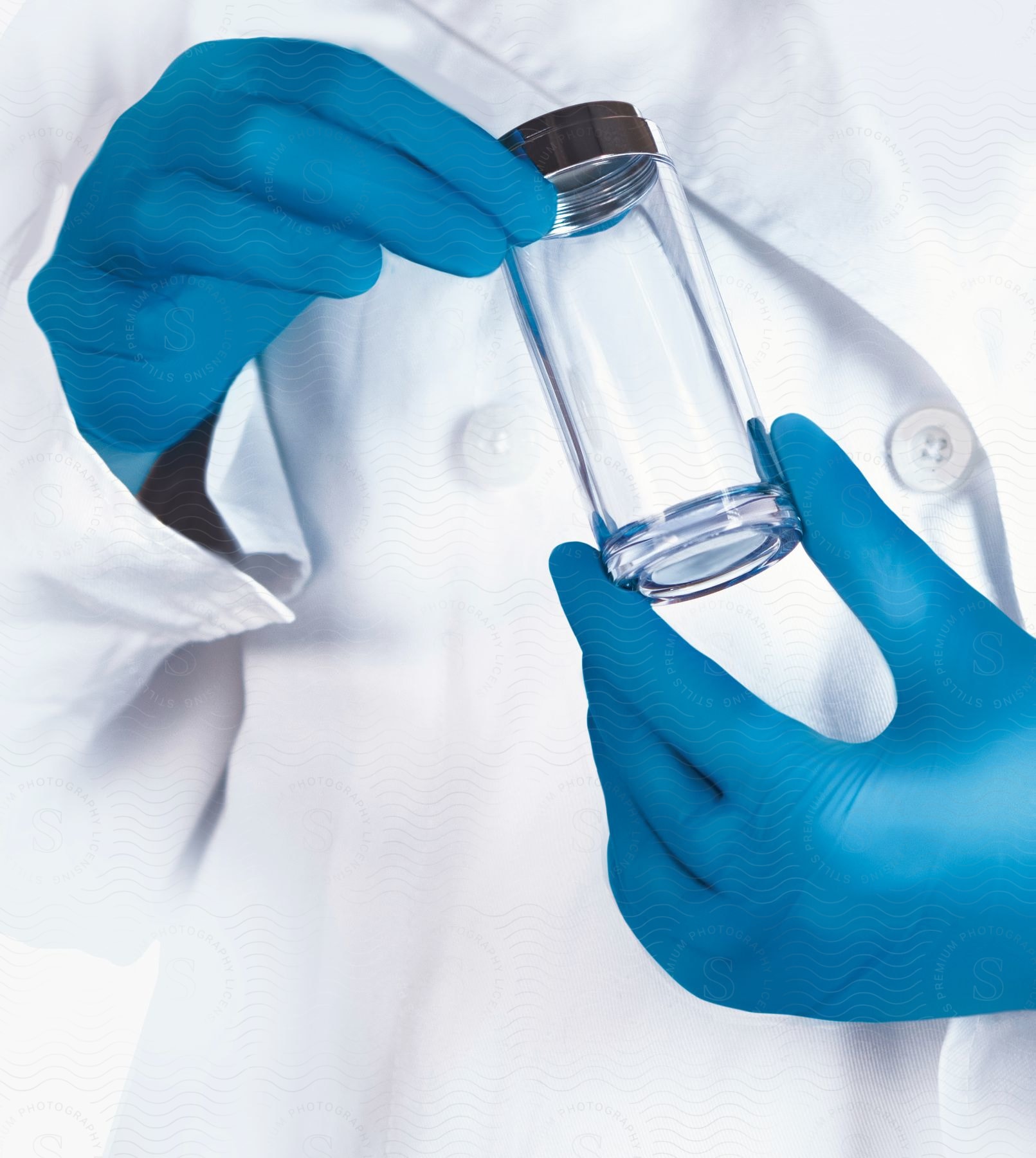 A Person In A Lab Coat And, Stock Image 159245