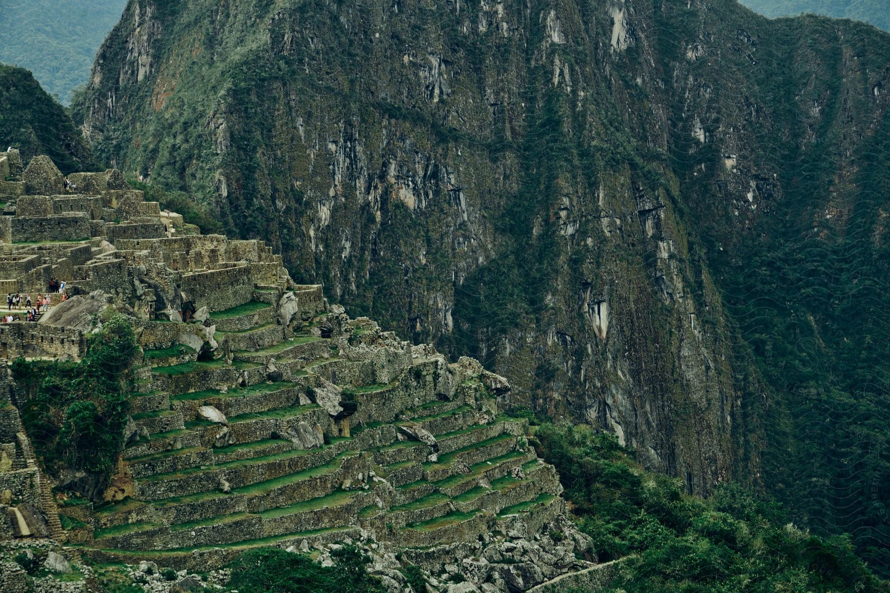 Historical site of Machu Picchu.