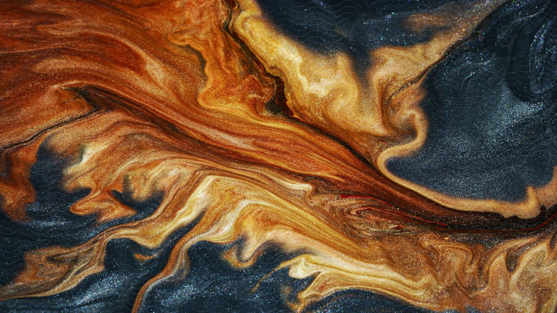 Stock photo of textured flames contrast with black background on canvas.