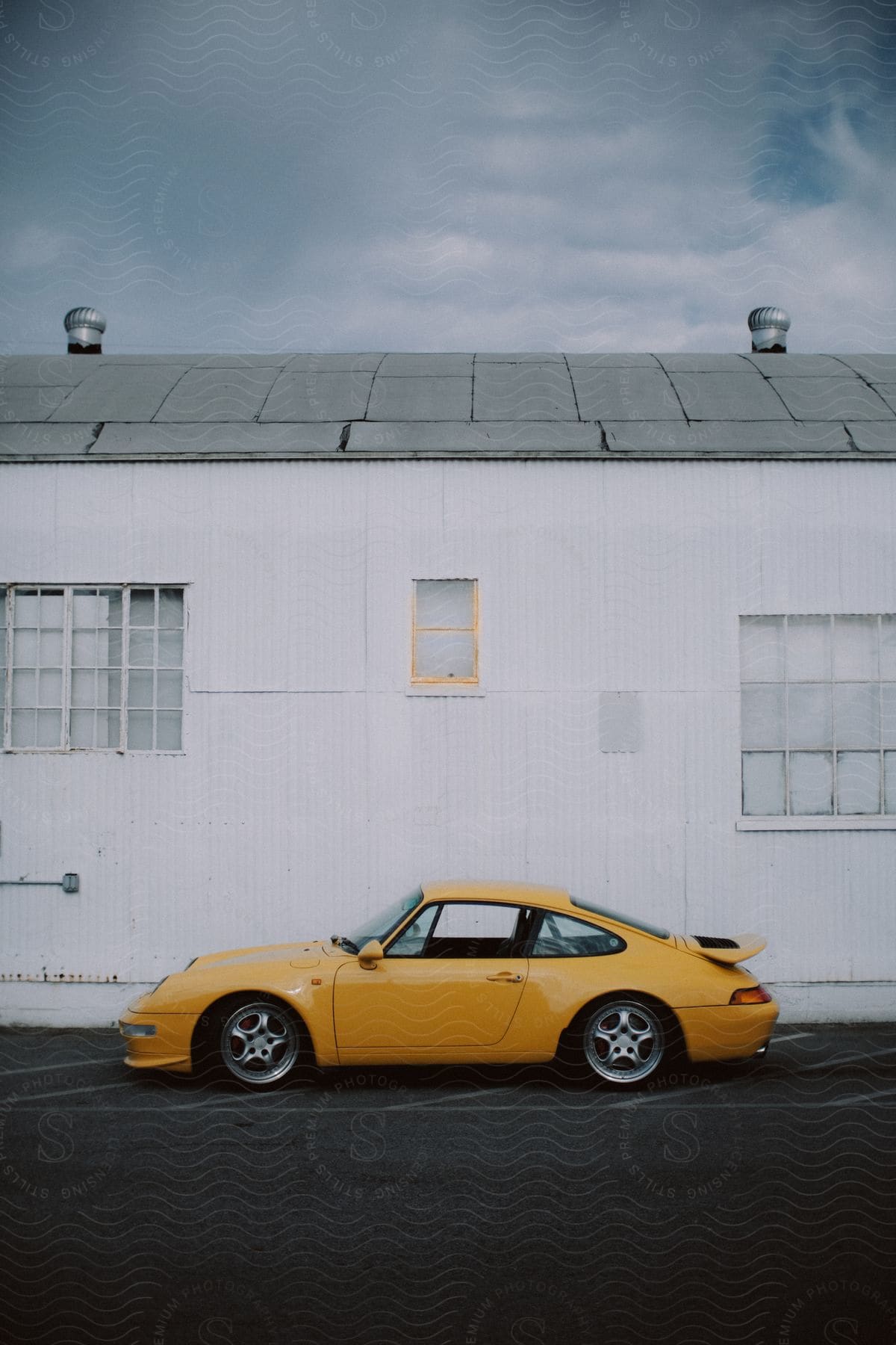 External view of a Ruf CTR on a cloudy day.