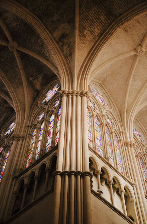 Cathedral Interior, Gothic Style