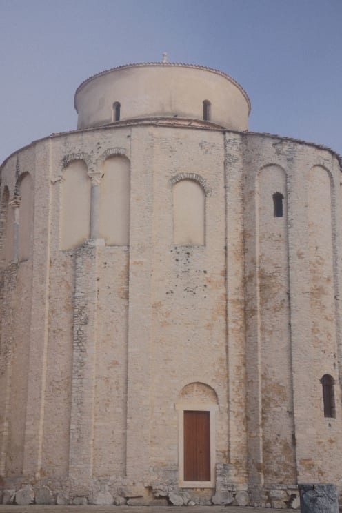 Exterior View Of Church Of Saint Donatus