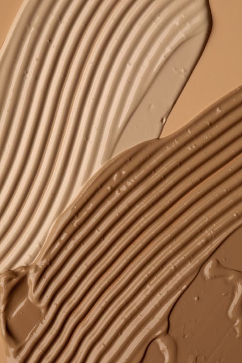 Brown Makeup Liquid Texture