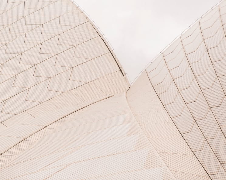 Close-up Of Sydney Opera House Roof Tiles