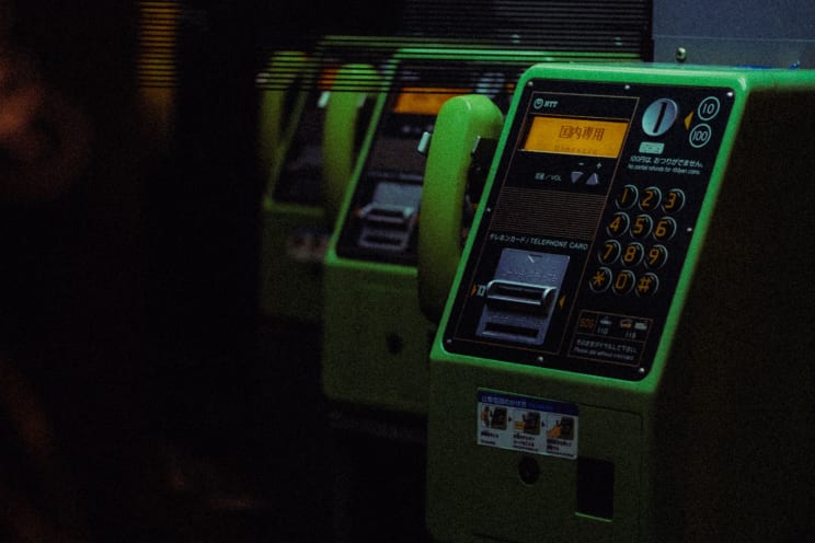 Pay Telephones With Credit Card Slots