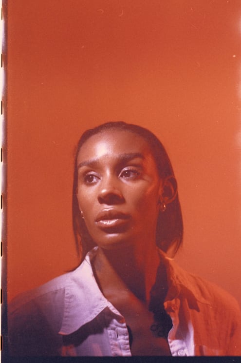 Portrait Of A Woman As She Looks To Her Side